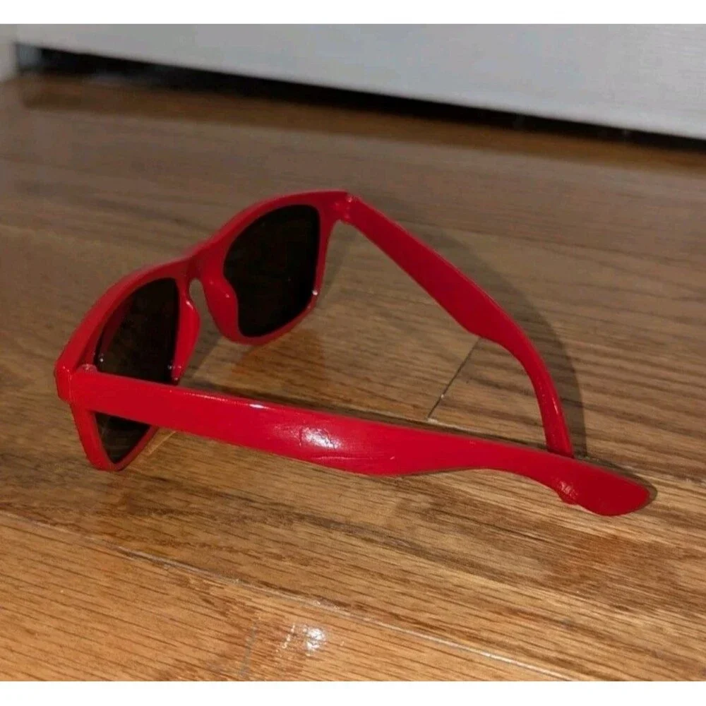 Jack Daniels Tennessee Fire Whiskey Red Promo Plastic‎ Wayfair Square Sunglasses